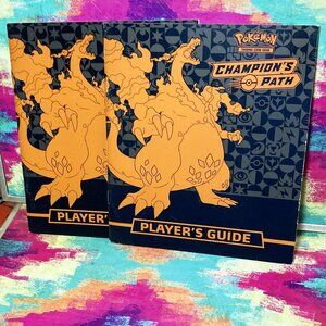 [2-POKEMON CHARIZARD BOOKLETS POKÉMON TRADING CARD GAME PLAYERS GUIDE]